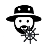 FISHERMAN CAPTAIN ICON